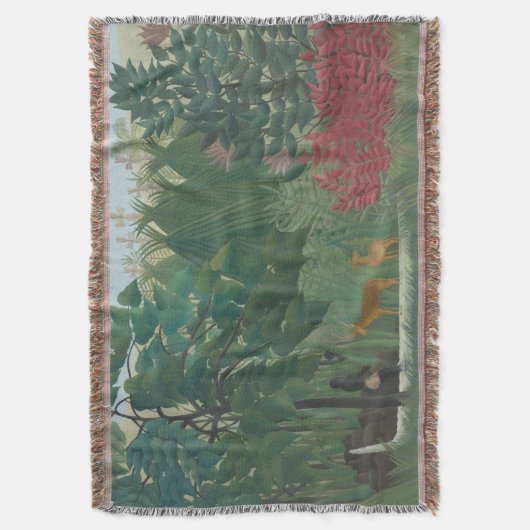 De waterval van Henri Rousseau,  kunst Deken (Voorkant Verticaal)