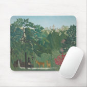 De waterval van Henri Rousseau,  kunst Muismat (Met muis)