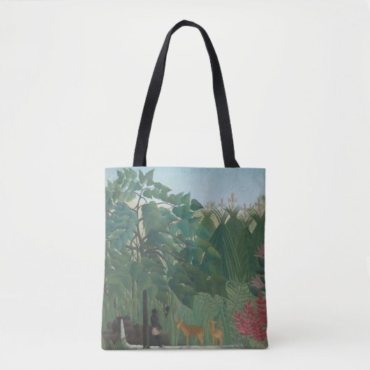 De waterval van Henri Rousseau,  kunst Tote Bag (Voorkant)