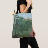 De waterval van Henri Rousseau,  kunst Tote Bag (Dichtbij)