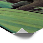 De waterval van Henri Rousseau Poster (Hoek)