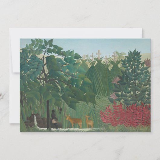 De Waterval van Henri Rousseau, Vintage Fine Art (Voorkant)