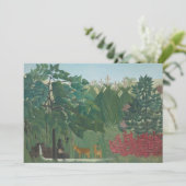De Waterval van Henri Rousseau, Vintage Fine Art (Staand voorkant)