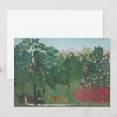 De Waterval van Henri Rousseau, Vintage Fine Art (Voorkant / Achterkant)