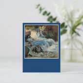 De waterval van John Henry Tman Briefkaart (Staand voorkant)