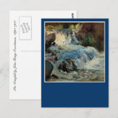 De waterval van John Henry Tman Briefkaart (Voorkant / Achterkant)