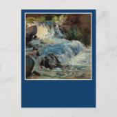 De waterval van John Henry Tman Briefkaart (Voorkant)