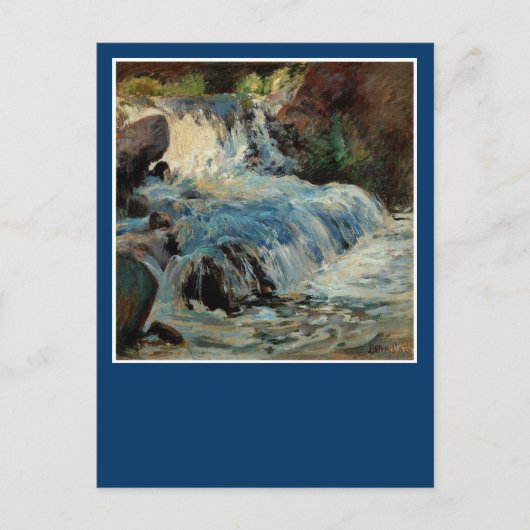 De waterval van John Henry Tman Briefkaart (Voorkant)