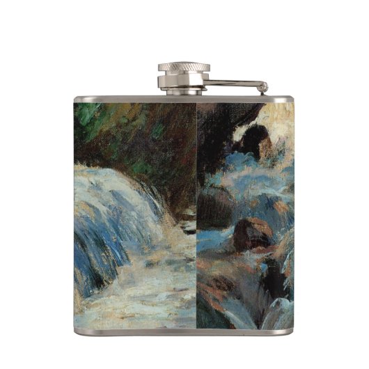 De waterval van John Henry Tman Heupfles (Achterkant)