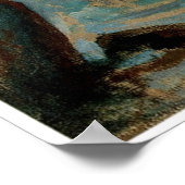 De waterval van John Henry Tman Poster (Hoek)