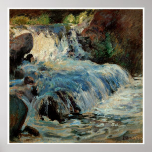 De waterval van John Henry Tman Poster