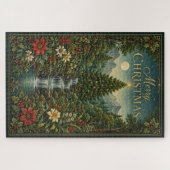 De Waterval van Kerstmagie Legpuzzel (Horizontaal)