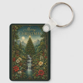 De Waterval van Kerstmagie Sleutelhanger (Achterkant)