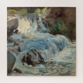 De waterval van Tarreman, impressionisme Legpuzzel (Verticaal)