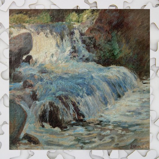 De waterval van Tarreman, impressionisme Legpuzzel