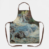 De waterval van Tarreman, impressionisme Schort (Voorkant)