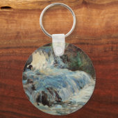 De waterval van Tarreman,  impressionisme Sleutelhanger (Voorkant)