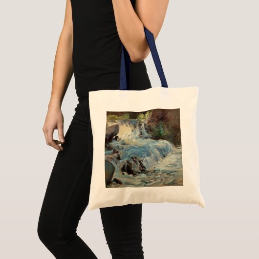 De waterval van Tarreman,  impressionisme Tote Bag (Voorkant (product))