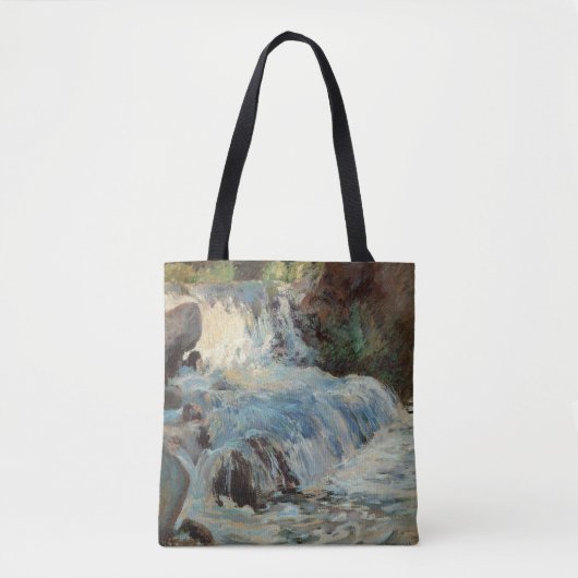 De waterval van Tarreman,  impressionisme Tote Bag (Voorkant)