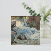 De Waterval van Twachtman, Vintage Impressionisme (Staand voorkant)