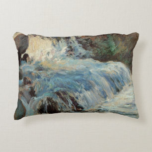 De Waterval van Twachtman, Vintage Impressionisme Accent Kussen