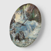 De Waterval van Twachtman, Vintage Impressionisme Grote Klok (Hoek)