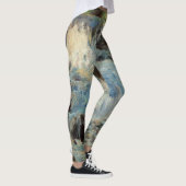De Waterval van Twachtman, Vintage Impressionisme Leggings (Rechts)