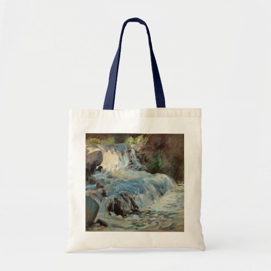 De Waterval van Twachtman, Vintage Impressionisme Tote Bag (Voorkant)