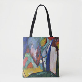 De waterval van Wassily Kandinsky Tote Bag