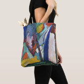 De waterval van Wassily Kandinsky Tote Bag (Dichtbij)