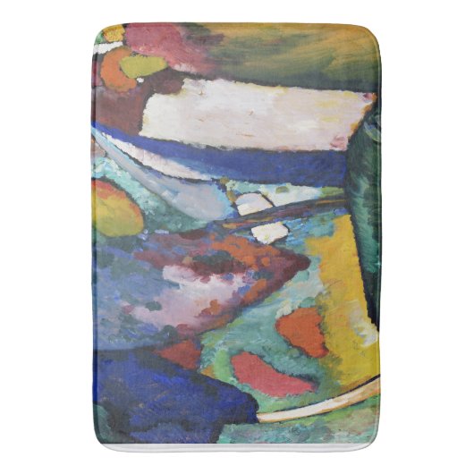 De waterval - Wassily Kandinsky Badmat (Voorkant Verticaal)