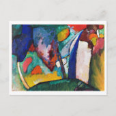 De waterval, Wassily Kandinsky Briefkaart (Voorkant)