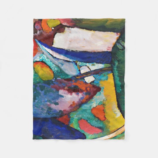 De waterval, Wassily Kandinsky Fleece Deken (Voorkant)