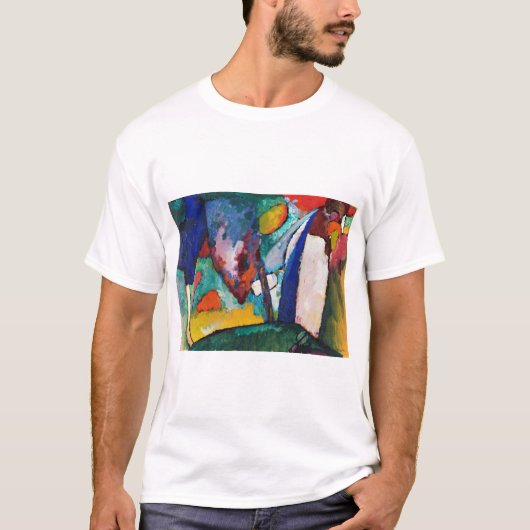 De waterval, Wassily Kandinsky T-shirt (Voorkant)