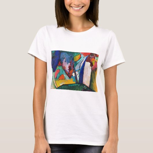 De waterval, Wassily Kandinsky T-shirt (Voorkant)