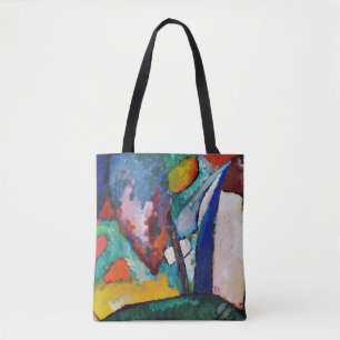 De waterval, Wassily Kandinsky Tote Bag