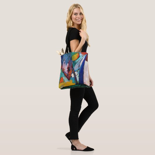 De waterval, Wassily Kandinsky Tote Bag (Op model)