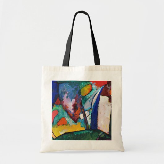 De waterval, Wassily Kandinsky Tote Bag (Voorkant)
