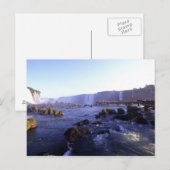 De Watervallen, Brazilië en Argentinië van Iguacu Briefkaart (Voorkant / Achterkant)