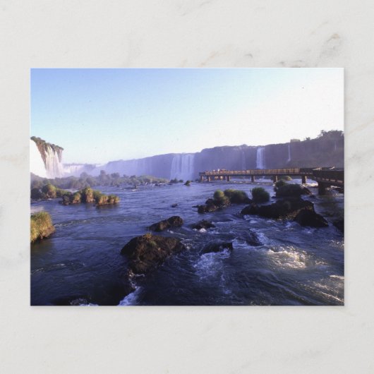 De Watervallen, Brazilië en Argentinië van Iguacu Briefkaart (Voorkant)