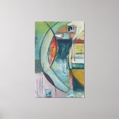 De "Watervallen" Canvas Afdruk (Voorkant)