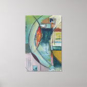 De "Watervallen" Canvas Afdruk (Voorkant)