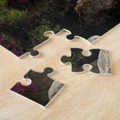 De Watervallen En Geisers Legpuzzel (Zijkant)