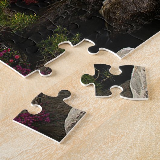 De watervallen legpuzzel (Zijkant)