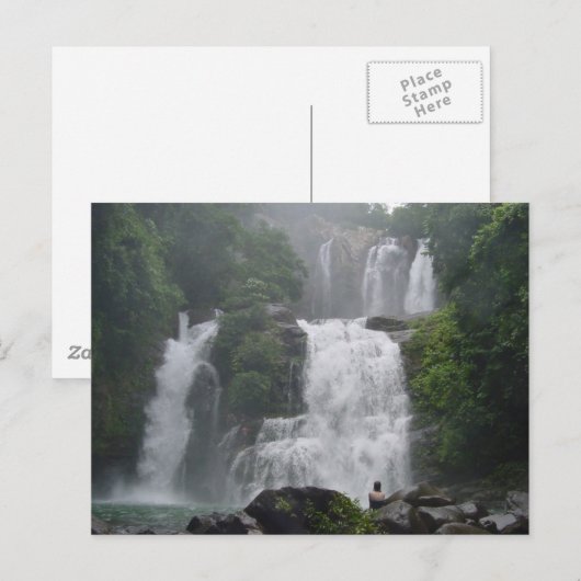 De Watervallen van Costa Rica Briefkaart (Voorkant / Achterkant)