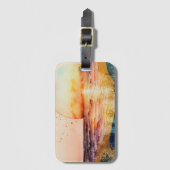 De Waterverf Beach Series Design 3 Bagagelabel (Voorkant (verticaal))