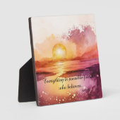 De Waterverf Beach Series Design 3 Fotoplaat (Voorkant)
