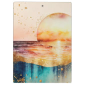 De Waterverf Beach Series Design 3 Klembord (Achterkant)