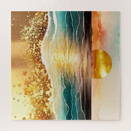 De Waterverf Beach Series Design 3 Legpuzzel (Horizontaal)