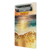 De Waterverf Beach Series Design 3 Mini Klembord (Angled2)